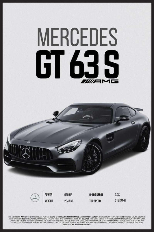 Mercedes gt 63 s