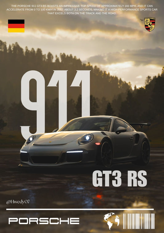 Porsche 911 gt3 RS